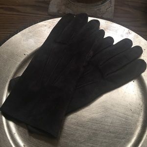 Leather suede gloves brown fit amazing